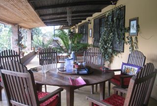 Veranda Settings of the Five Bedroom House for Sale in Mateves, Arusha by Tanganyika Estate Agents