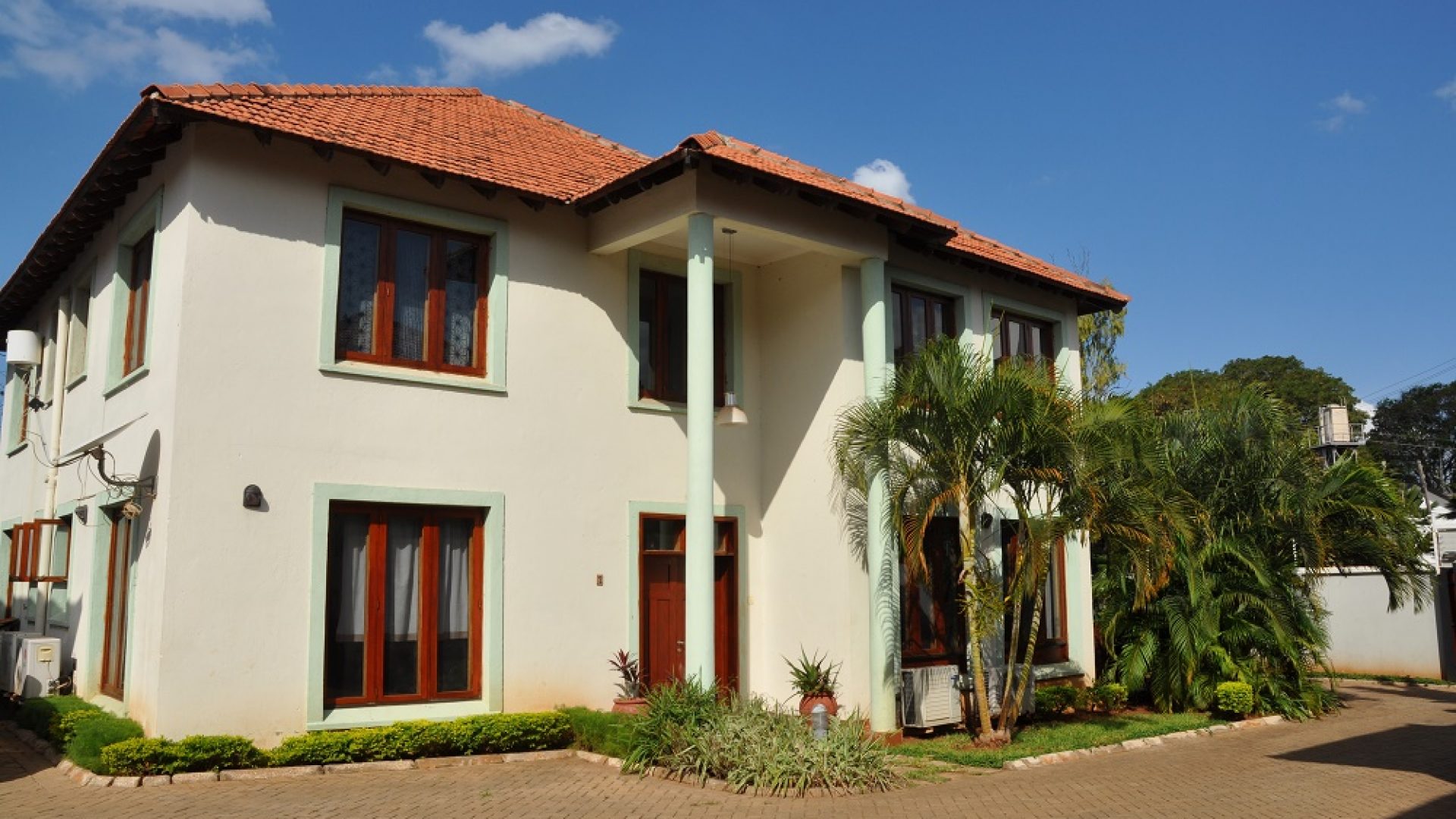 Front View of the Furnished House Oysterbay by Tanganyia Estate Agents