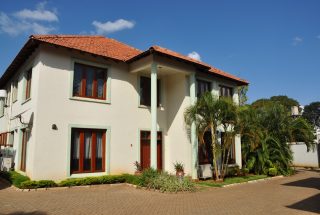 Front View of the Furnished House Oysterbay by Tanganyia Estate Agents