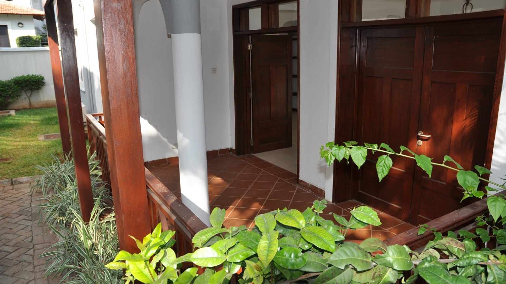 Veranda of Furnished House Oysterbay by Tanganyia Estate Agents