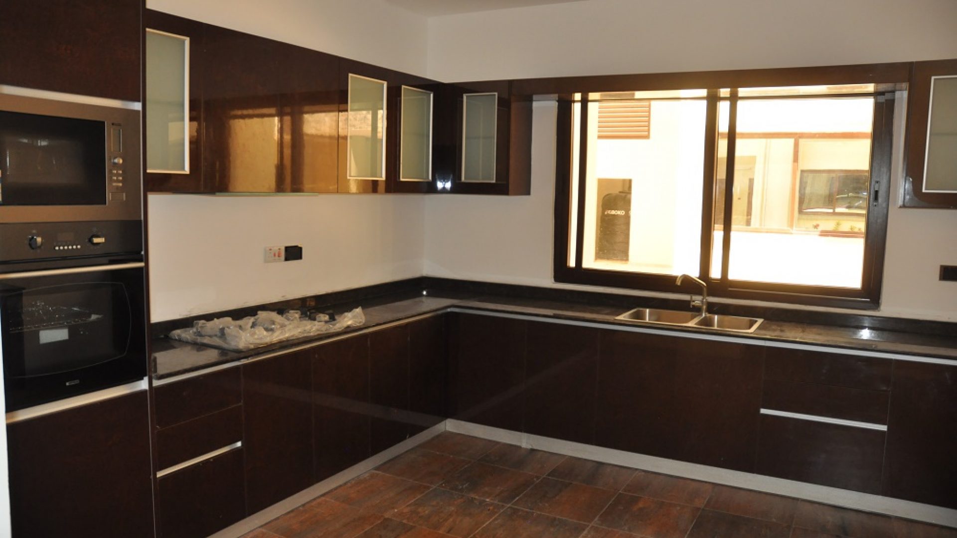 Kitchen of Furnished Villa on Toure Drive in Masika by Tanganyika Estate Agents
