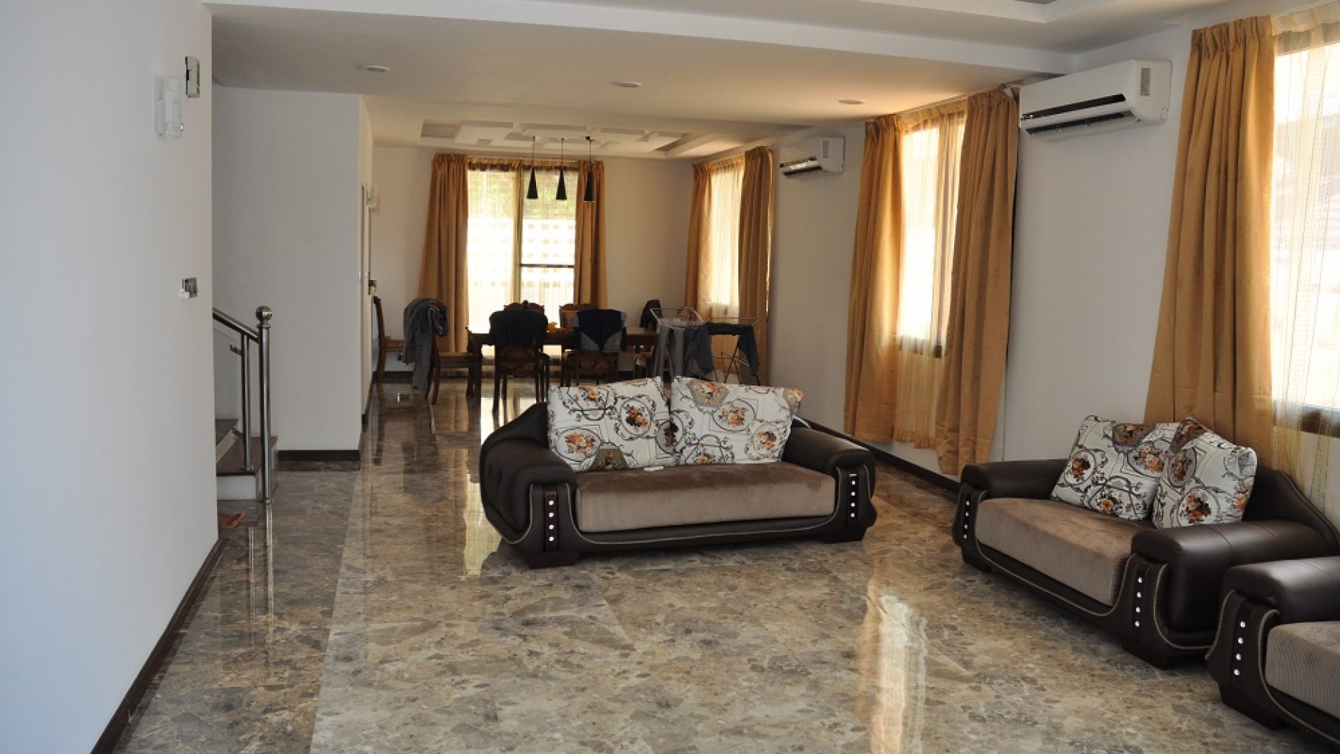 Living Room Furnished Villa on Toure Drive in Masika by Tanganyika Estate Agents