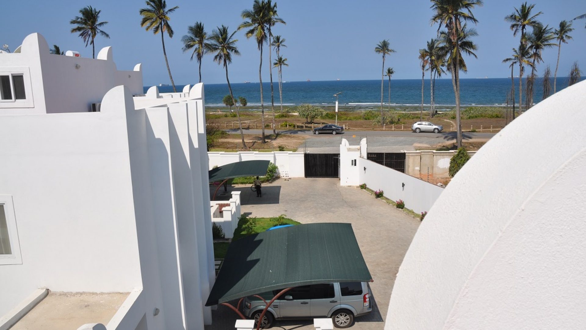 Parking Masaki Villas on Toure Drive by Tanganyika Estate Agents
