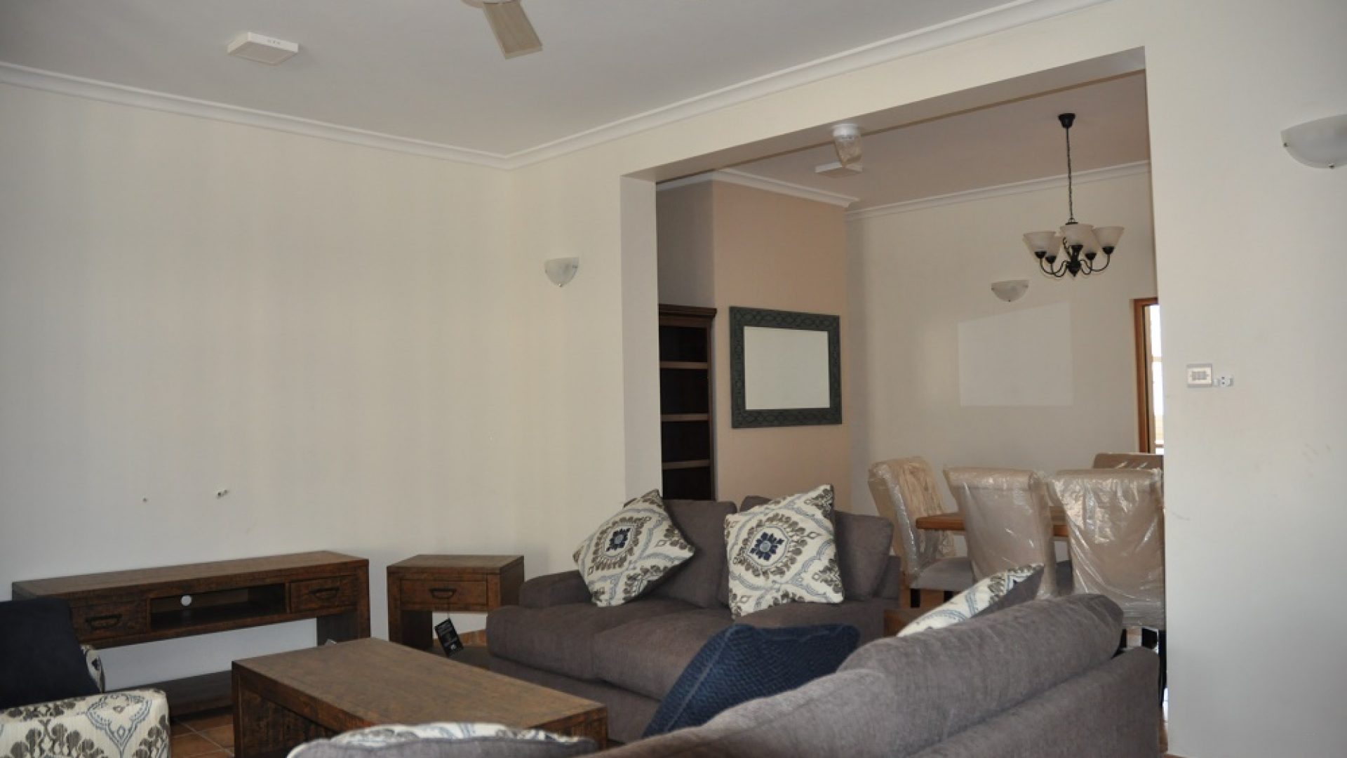 Living Room Oysterbay Villa by Tanganyika Estate Agents