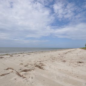 Beachfront of the 6 Acre Prime Beachfront Plot for Sale in Ushongo by Tanganyika Estate Agents