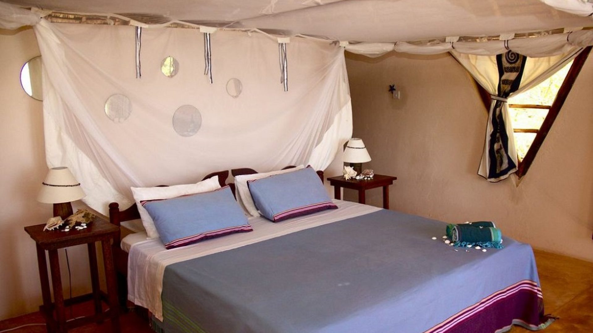 A Bedroom of the Eco Friendly Lodge for Sale, Dar es Salaam by Tanganyika Estate Agents