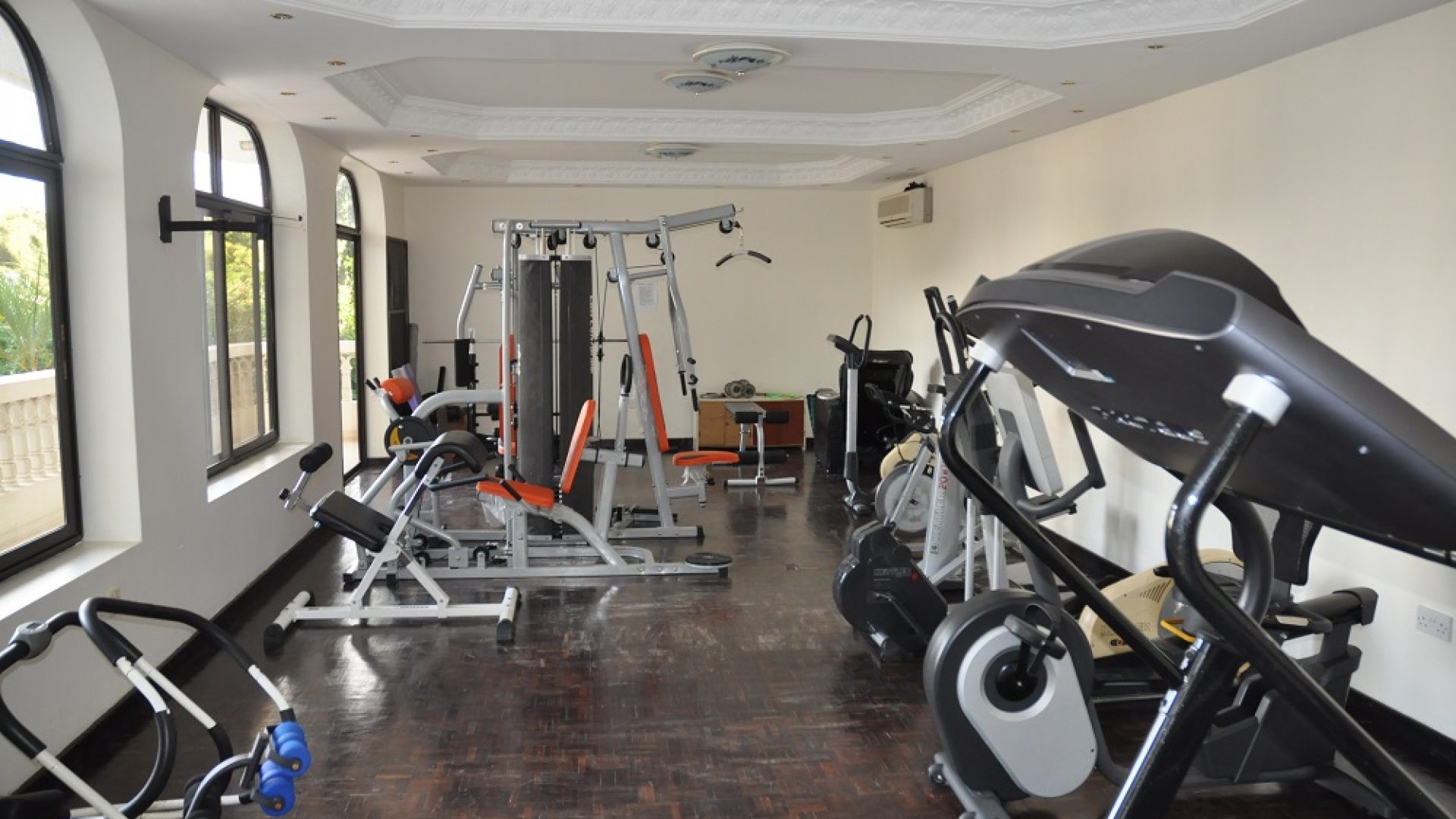 Gym of the 3 Bedroom Furnished Condos Dar es Salaam by Tanganyika Estate Agents