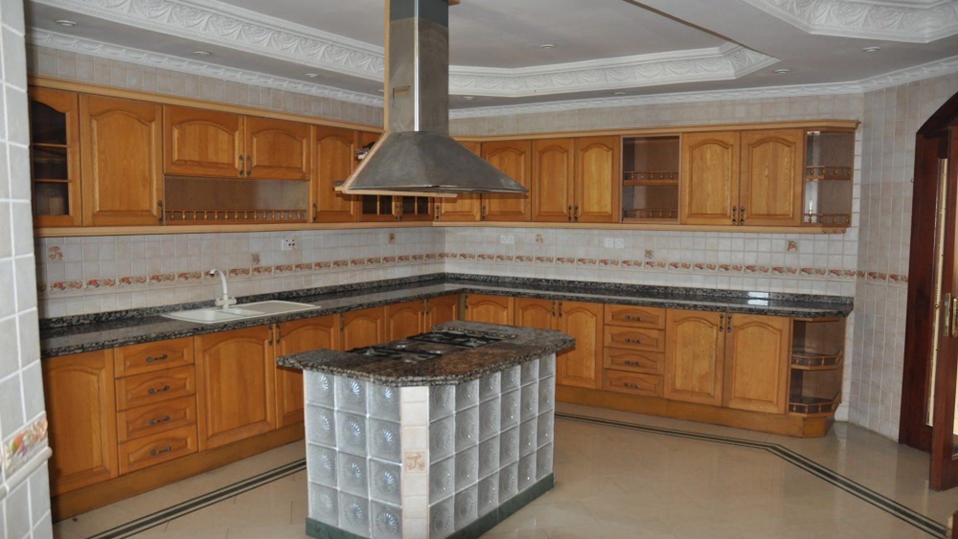 Kitchen of the 3 Bedroom Furnished Condos Dar es Salaam by Tanganyika Estate Agents