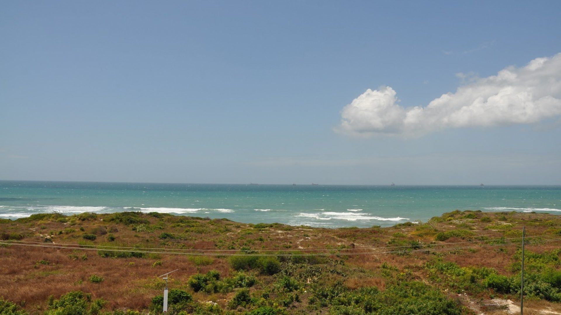 Ocean View from the 2 Bedroom Furnished Apartments in Masaki Dar es Salaam by Tanganyika Estate Agents