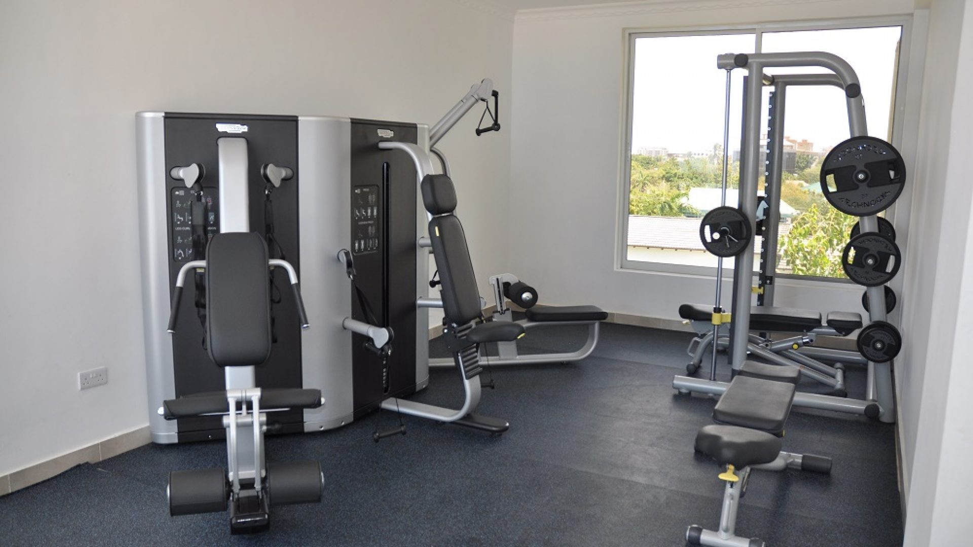Gym of the 2 Bedroom Furnished Apartments in Masaki Dar es Salaam by Tanganyika Estate Agents