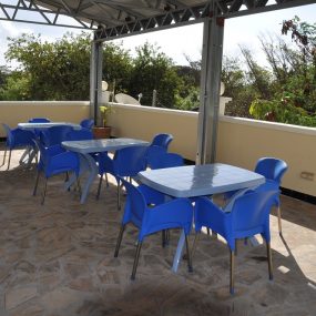 Rooftop Terrace of the 2 Bedroom Furnished Flats in Masaki in Dar es Salaam by Tanganyika Estate Agents