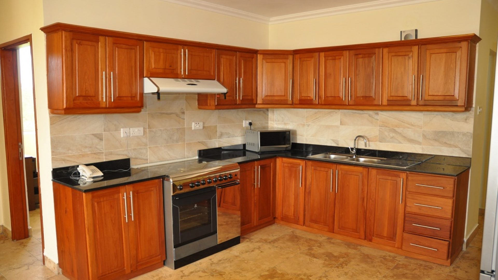 Kitchen of the Furnished Flats in Masaki Dar es Salaam by Tanganyika Estate Agents