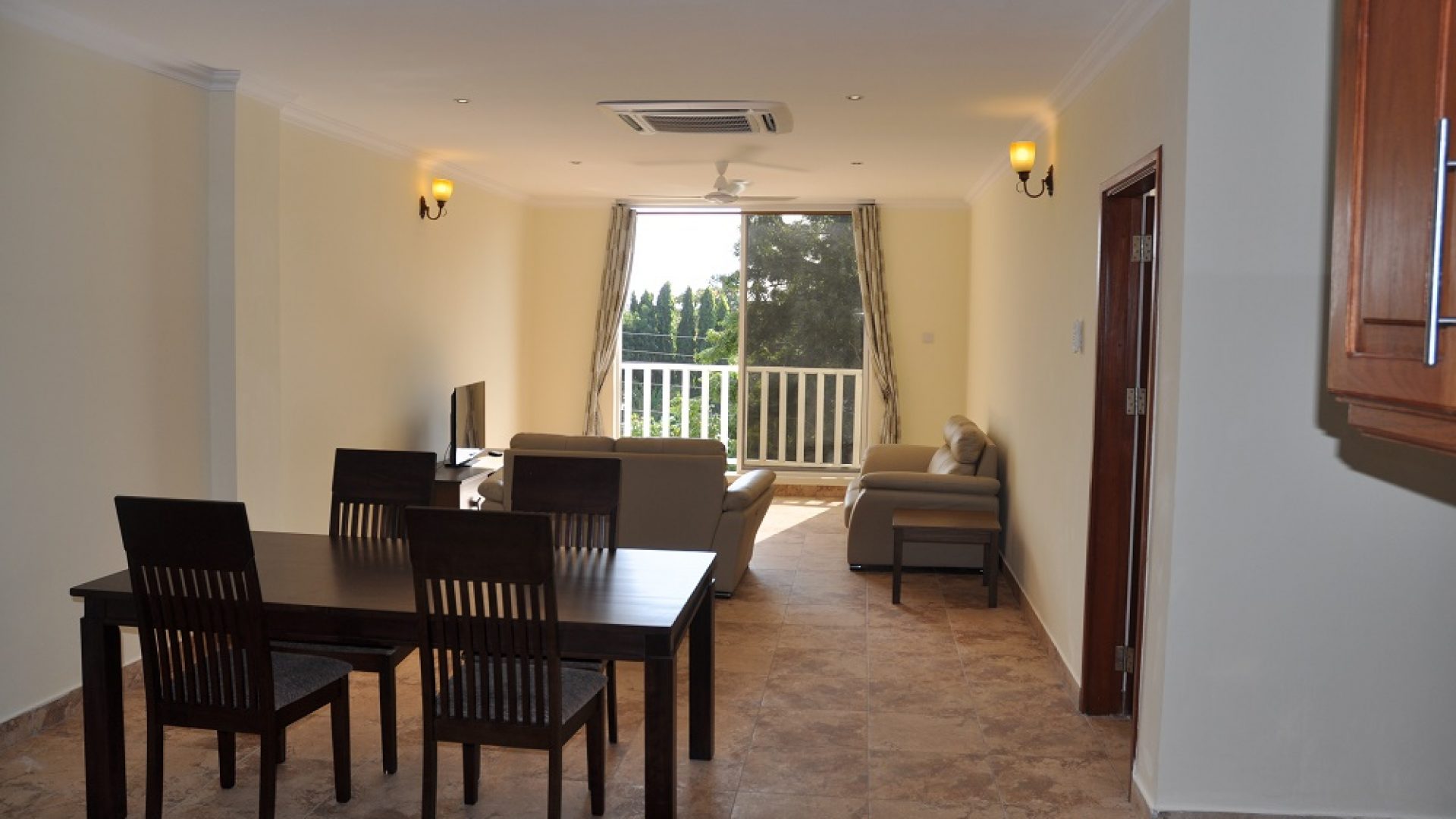Living & Dining Rooms of the Furnished Flats in Masaki Dar es Salaam by Tanganyika Estate Agents