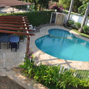 Swimming Pool of the One Bedroom Furnished Apartments in Masaki by Tanganyika Estate Agents