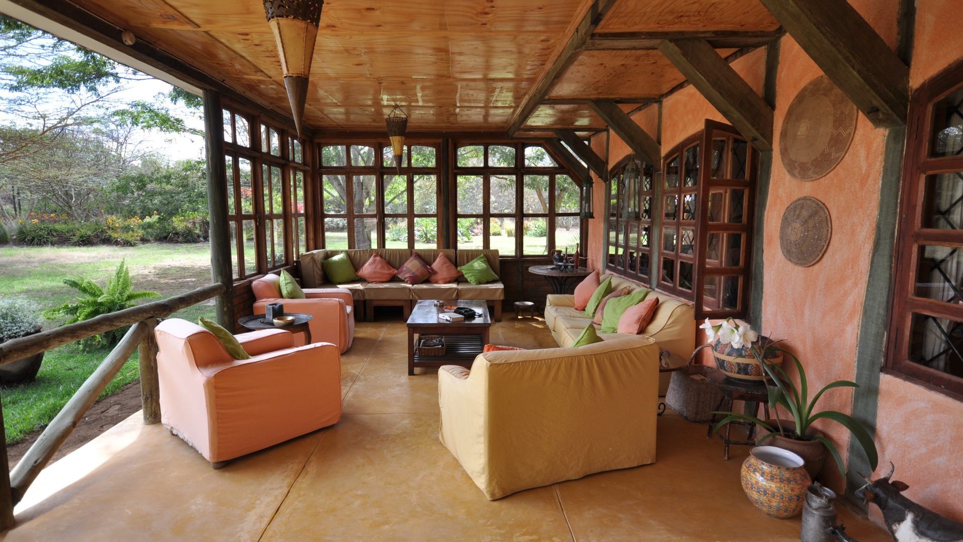 Veranda on the 6 Bedroom House for Sale in Arusha by Tanganyika Estate Agents