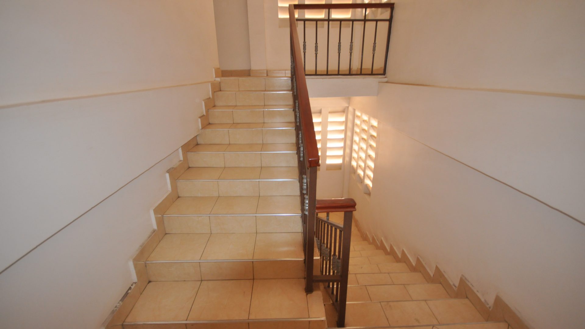 A Staircase of the Commercial Building for Sale in Sakina, Arusha by Tanganyika Estate Agents