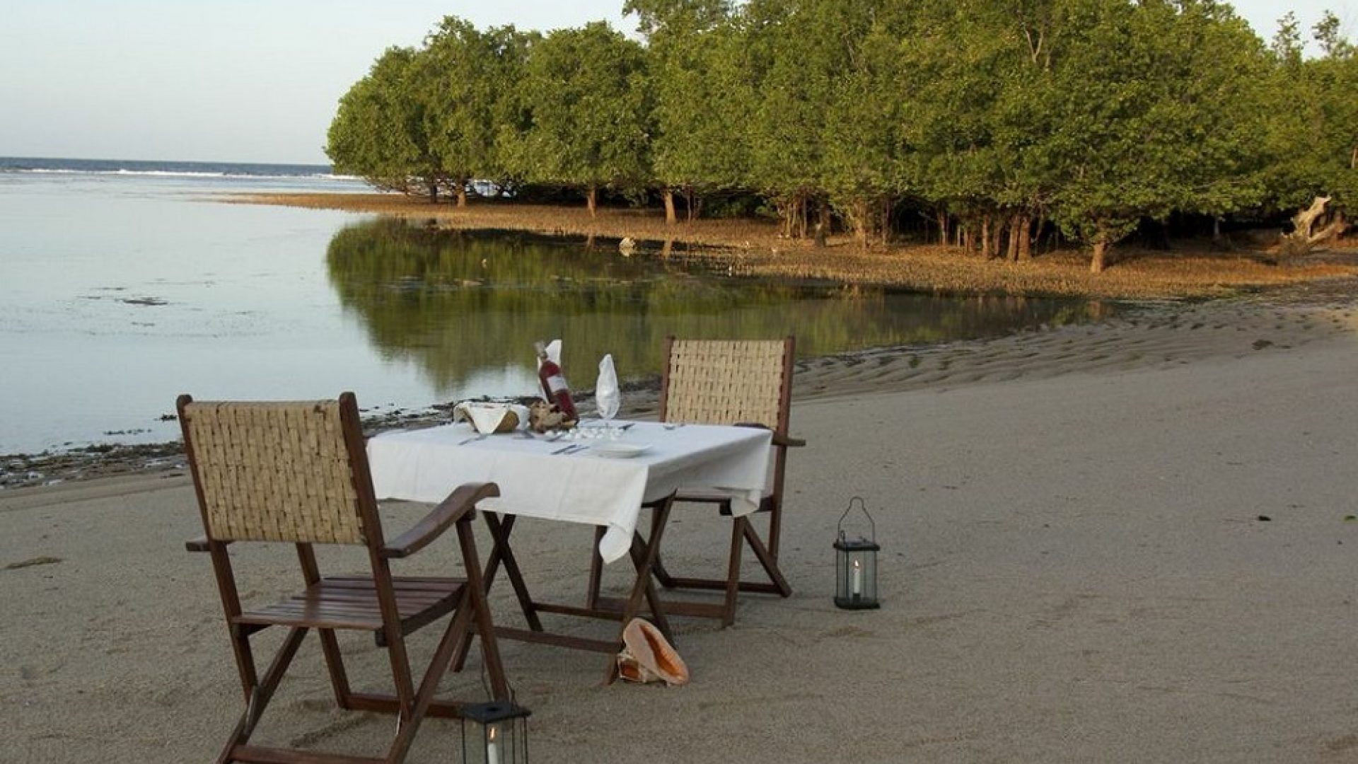 Dining Area on the Beach of the Eco Friendly Lodge for Sale, Dar es Salaam by Tanganyika Estate Agents