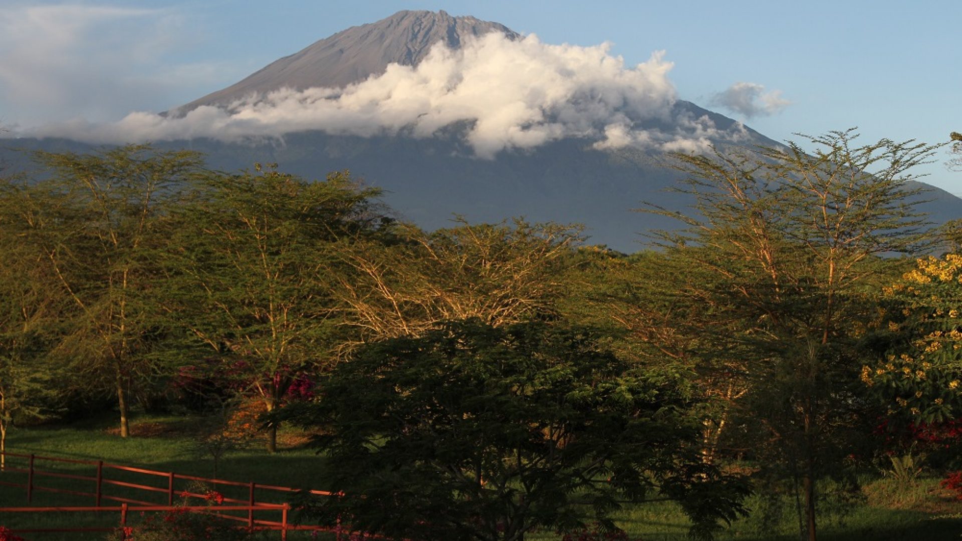 View of Mount Meru from the 6 Bedroom House for Sale in Arusha by Tanganyika Estate Agents
