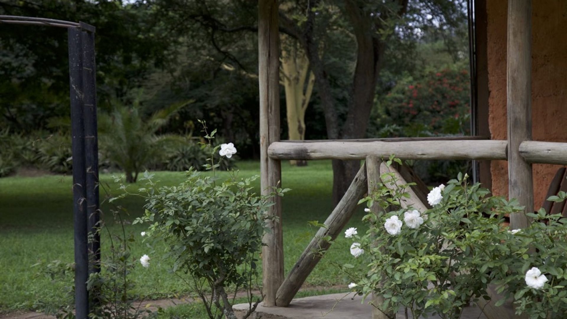 Lawn & Veranda of the 6 Bedroom House for Sale in Arusha by Tanganyika Estate Agents