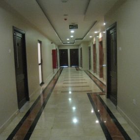 Hallway of the 4 Bedroom Furnished Flats in Upanga, Dar es Salaam by Tanganyika Estate Agents