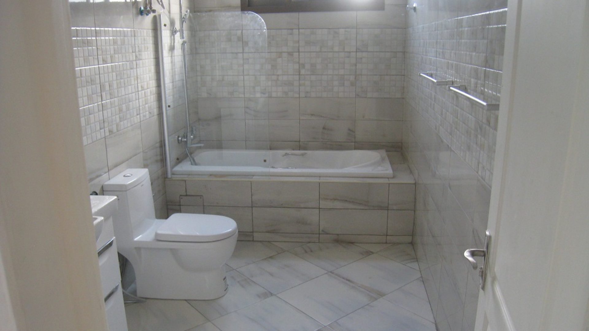 Bathroom of the 4 Bedroom Furnished Apartment in Oyster Bay, Dar es Salaam by Tanganyika Estate Agents