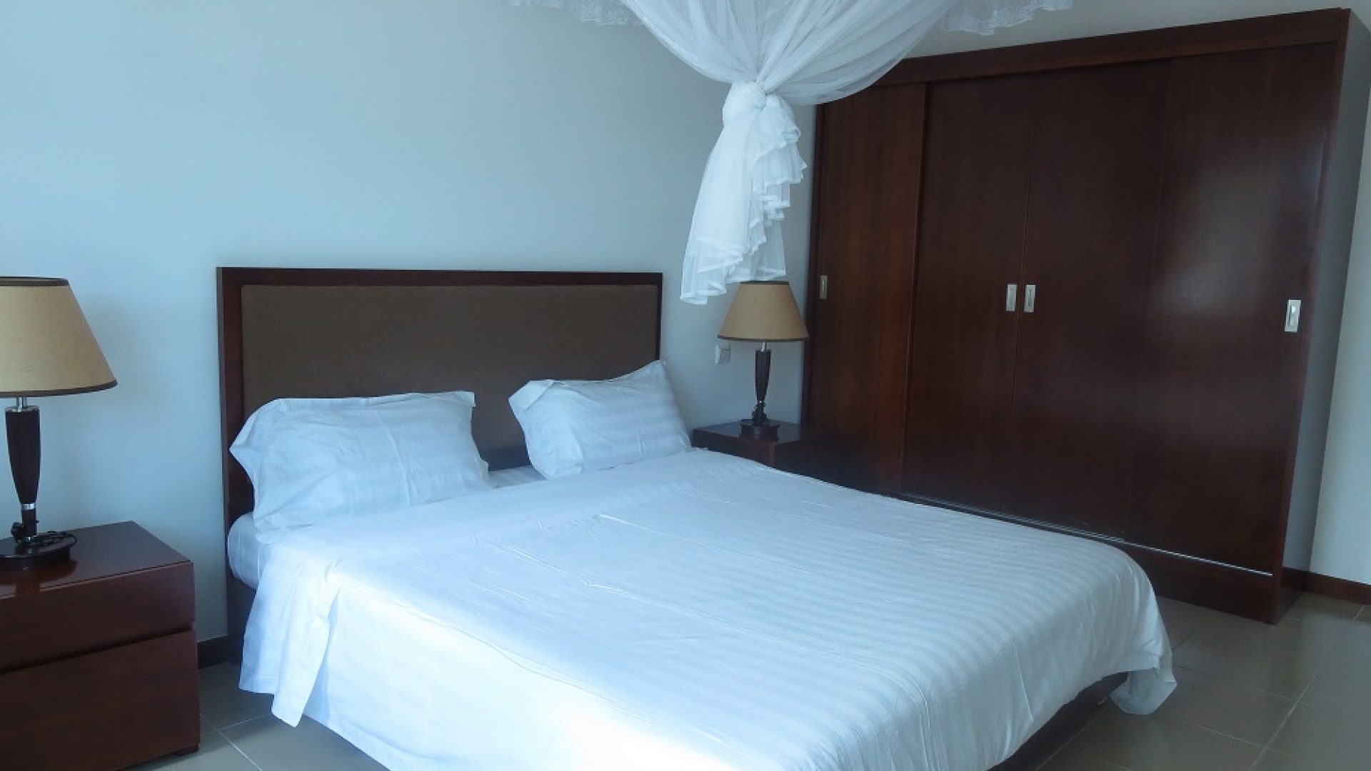 Bed of the 4 Bedroom Furnished Apartment in Oyster Bay, Dar es Salaam by Tanganyika Estate Agents