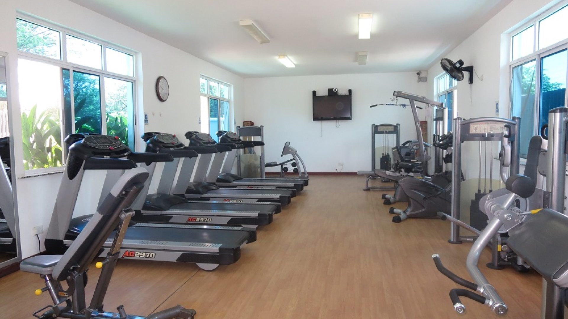 Communal Gym in the 3 Bedroom Furnished Apartment in Oyster Bay Dar es Salaam by Tanganyika Estate Agents