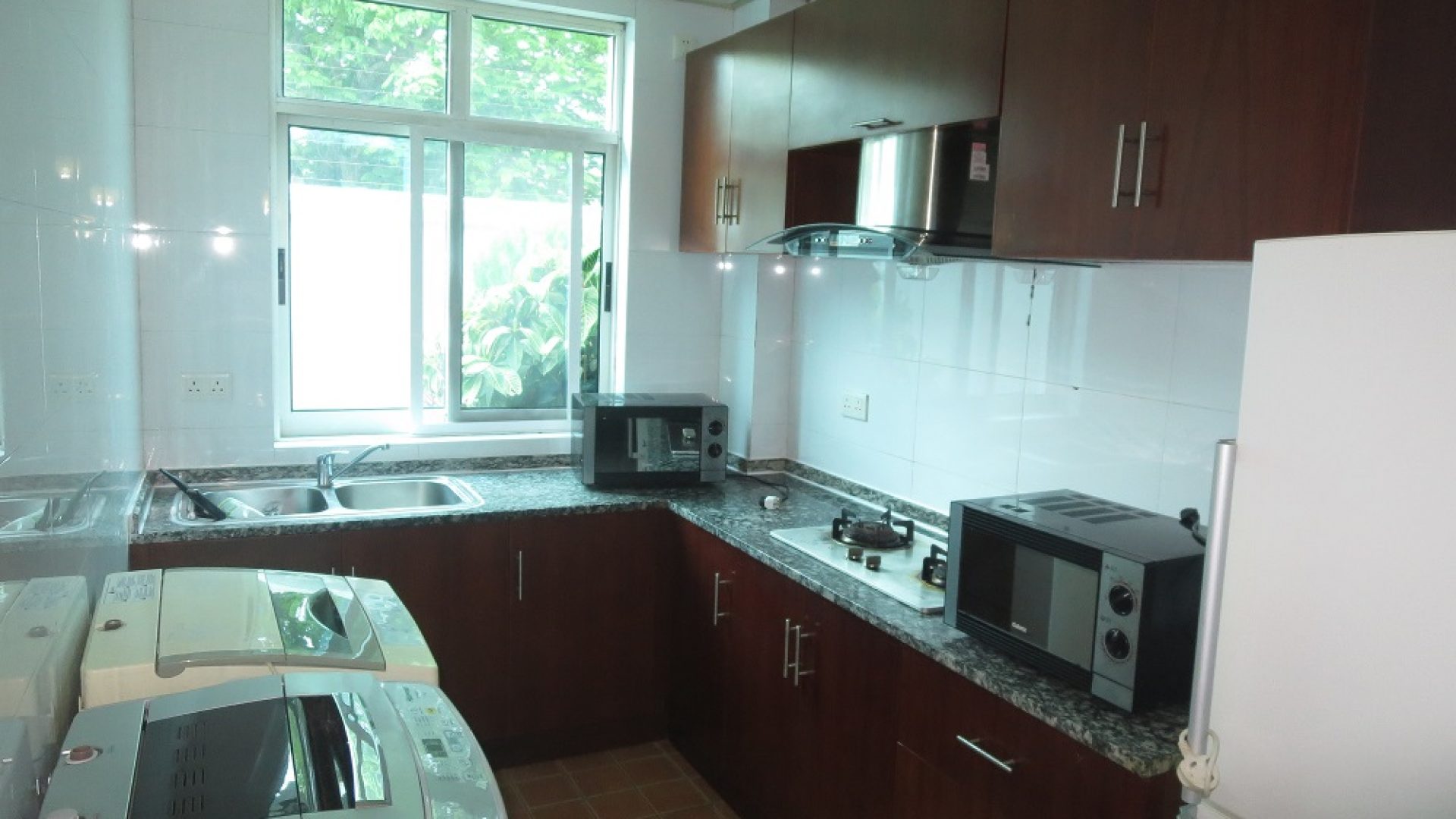 Kitchen in the 3 Bedroom Furnished Apartment in Oyster Bay Dar es Salaam by Tanganyika Estate Agents