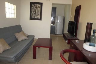 Living Room of the One Bedroom Furnished Apartment in Dar es Salaam by Tanganyika Estate Agents