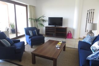 Living Room of the One bedroom Fully Serviced Apartment in Oysterbay by Tanganyika Estate Agents