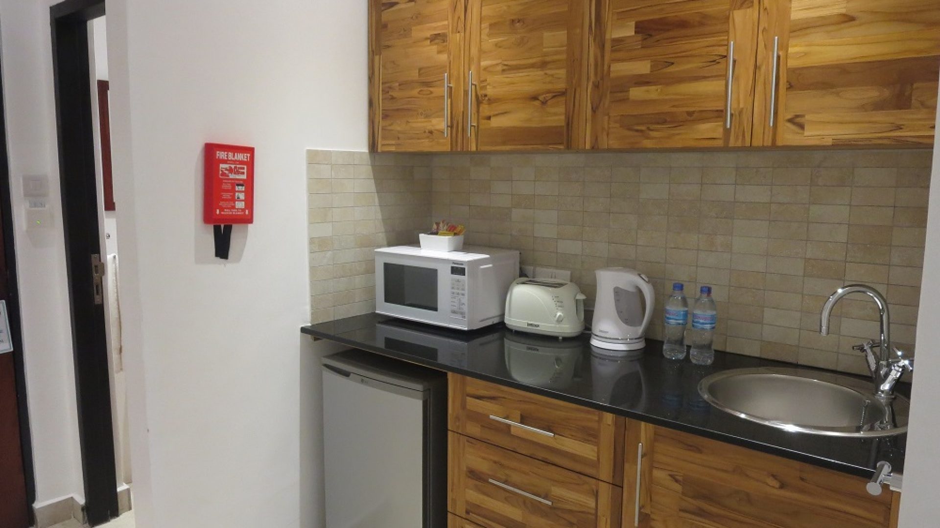 Kitchen of the One bedroom Fully Serviced Apartment in Oysterbay by Tanganyika Estate Agents