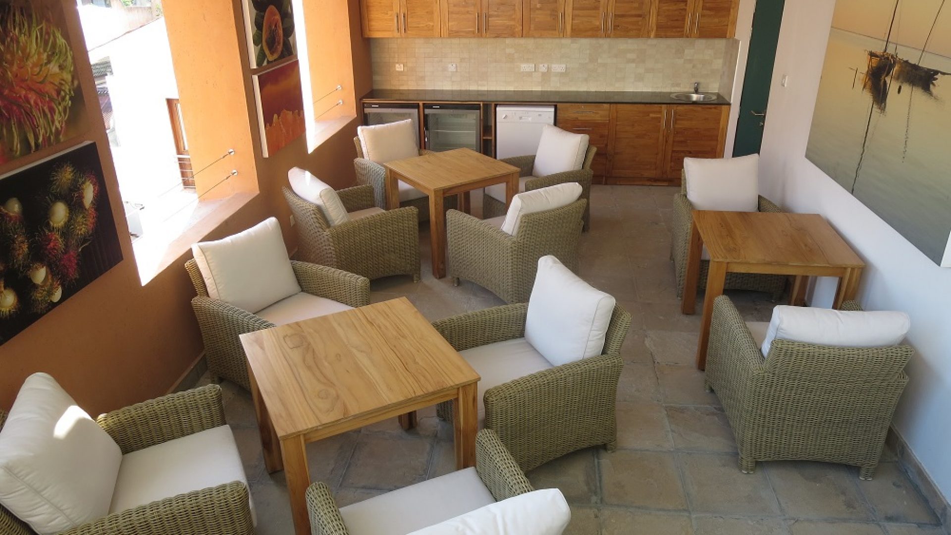 Restaurant of the One bedroom Fully Serviced Apartment in Oyster bay by Tanganyika Estate Agents