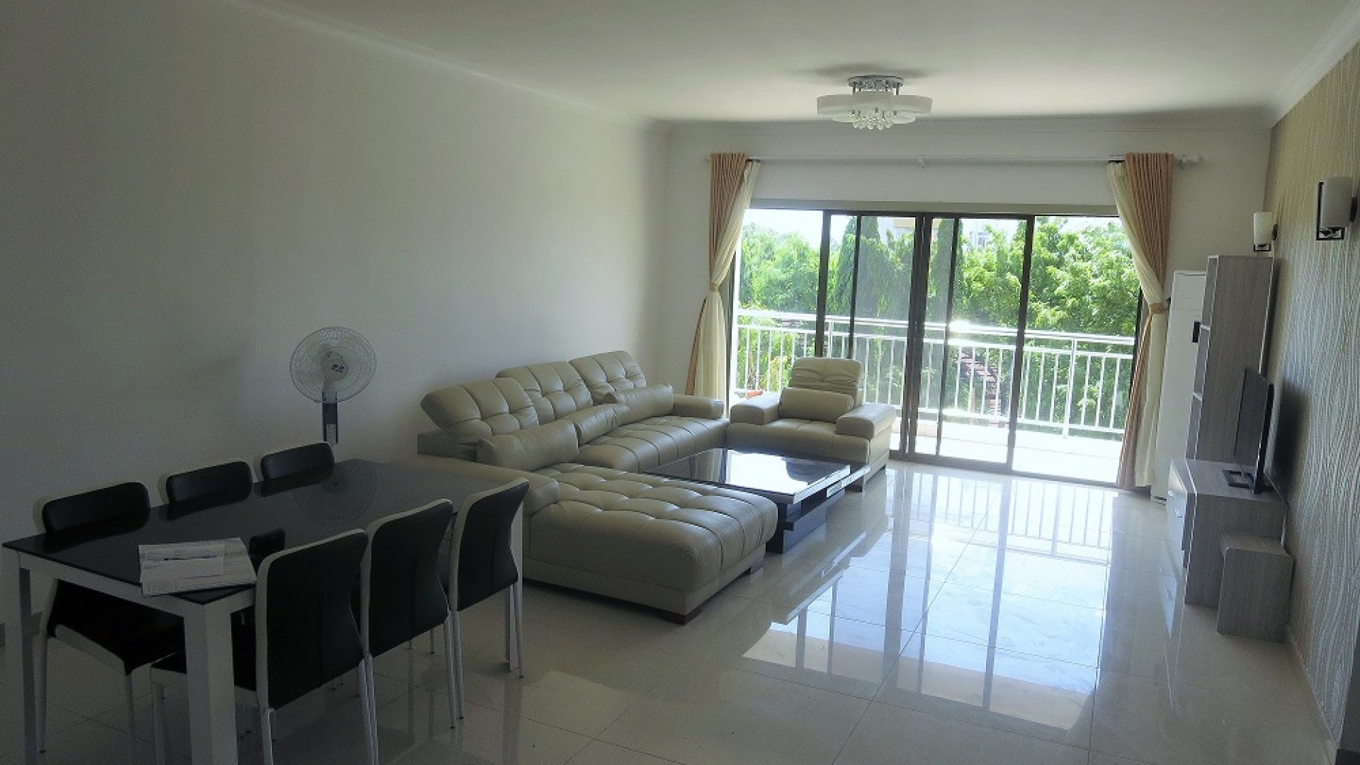 Living Room of the 3 Bedroom Furnished Apartment in Masaki, Dar es Salaam by Tanganyika Estate Agents