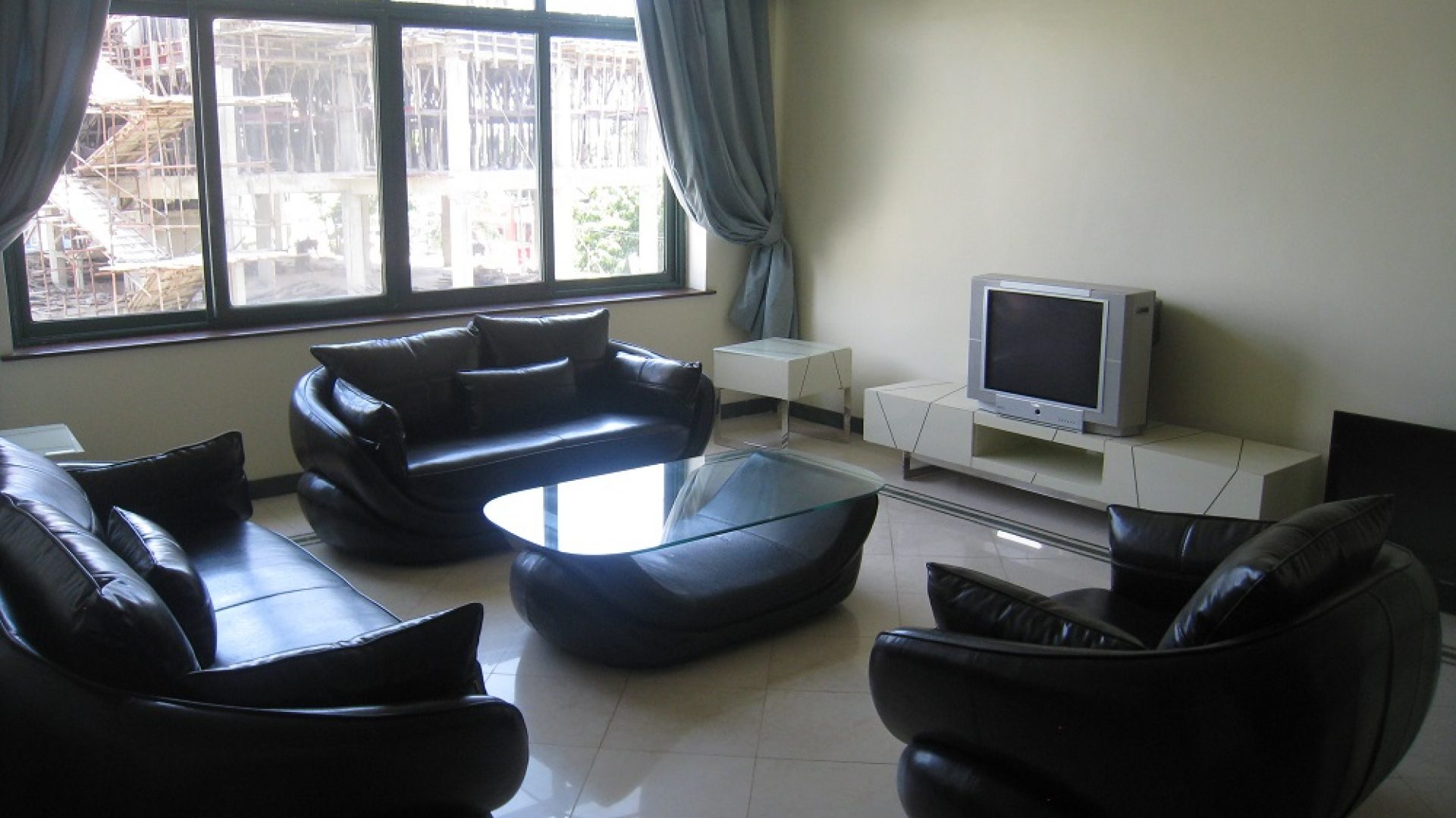 Living Room of the Three Bedroom Furnished Apartments in Masaki, Dar es Salaam by Tanganyika Estate Agents
