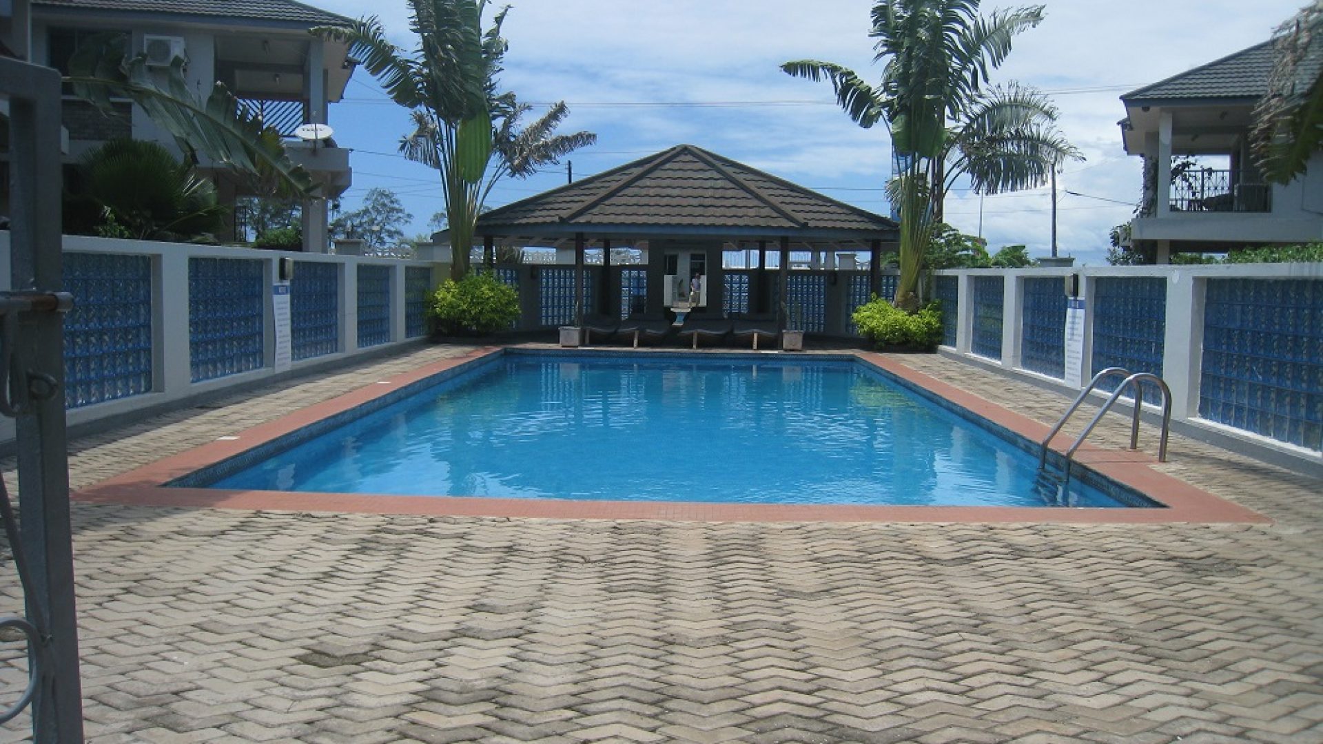 The Swimming Pool of the Three Bedroom Furnished Villas in Masaki, Dar es Salaam, by Tanganyika Estate Agents