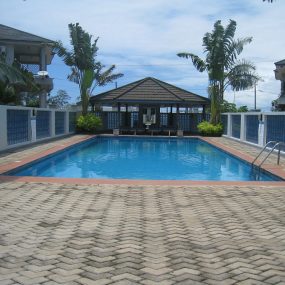 The Swimming Pool of the Three Bedroom Furnished Villas in Masaki, Dar es Salaam, by Tanganyika Estate Agents