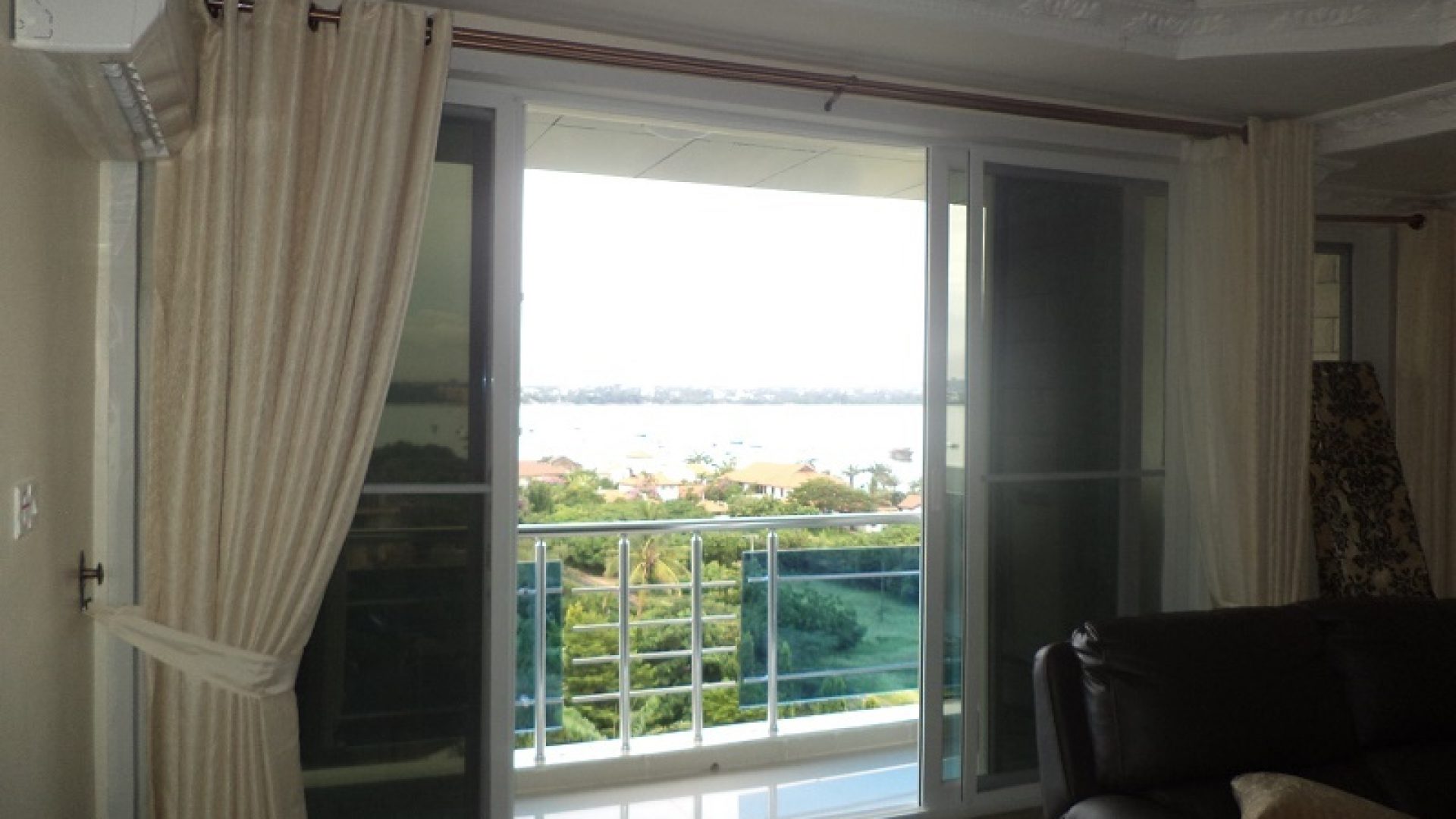 The Balcony of the 1 & 3 Bedroom Furnished Apartments in Masaki, Dar es Salaam by Tanganyika Estate Agents