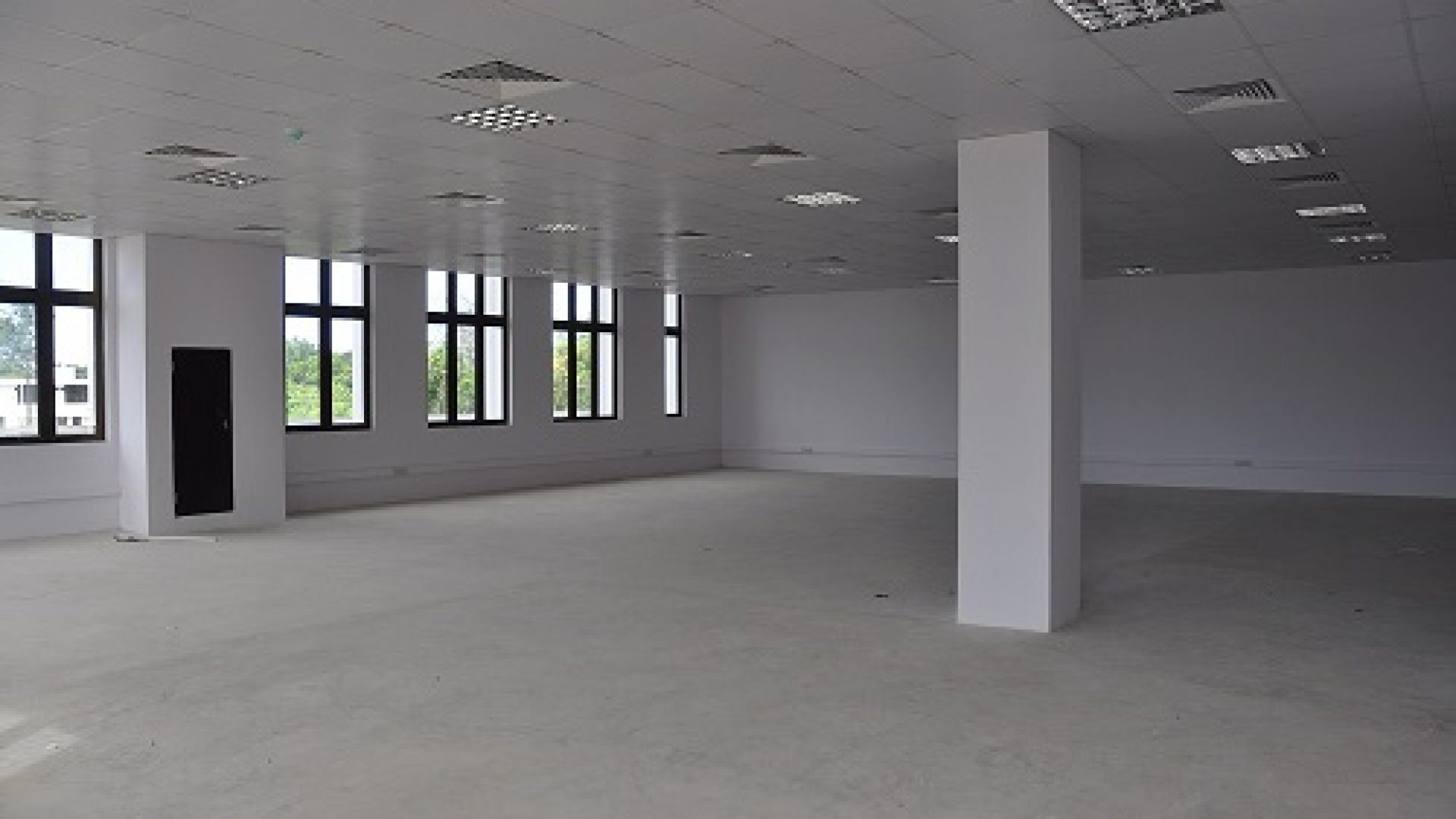 An Empty Floor of the Office Space in Msasani Dar es Salaam by Tanganyika Estate Agents