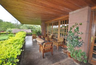 Veranda on the Safari Lodge for Sale in Usa River, Arusha by Tanganyika Estate Agents