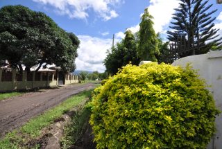 Outside Road of the Three Bedroom Furnished House in Usa River Town by Tanganyika Estate Agents