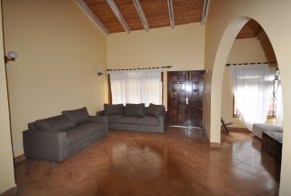 Living Room of the Three Bedroom Furnished House in Usa River Town by Tanganyika Estate Agents