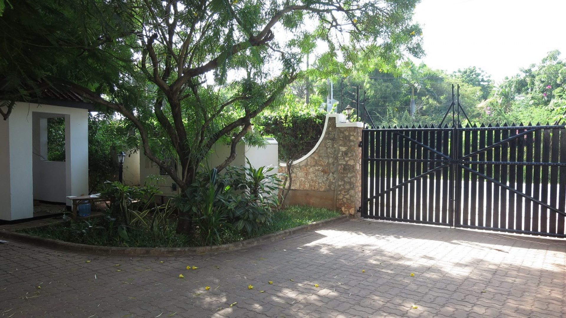 The Gate of the Four Bedroom Home in Masaki, Dar es Salaam by Tanganyika Estate Agents