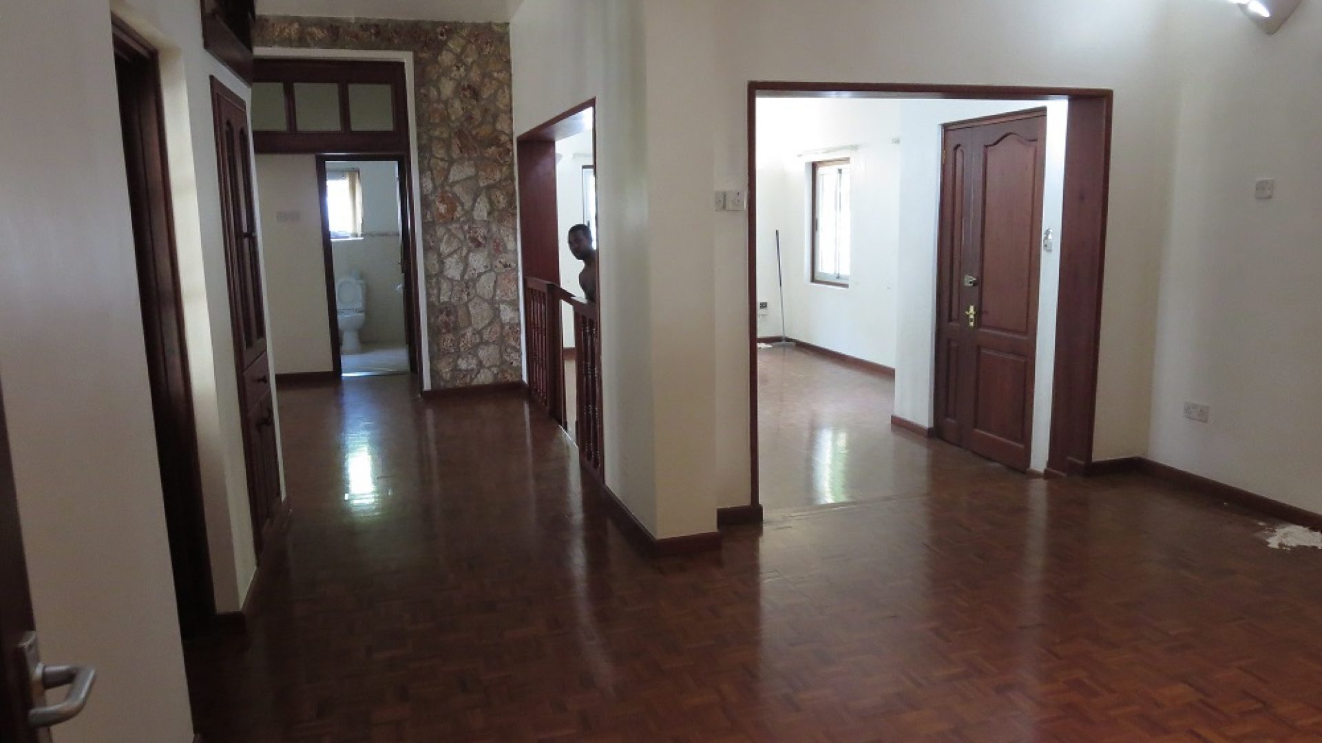 Corridor of the Four Bedroom Home in Masaki, Dar es Salaam by Tanganyika Estate Agents