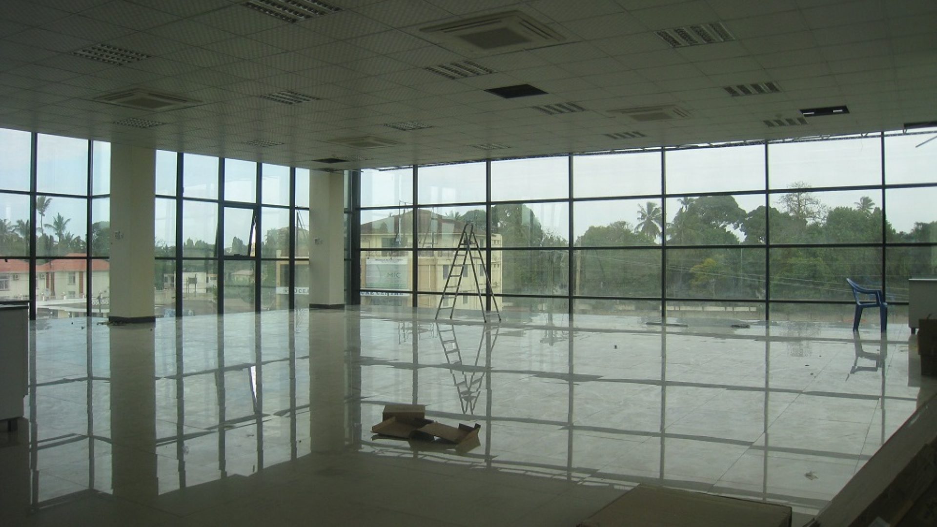 Floor with Large windows of the Offices For Rent Regent Estate Dar es Salaam, Tanganyika Estate Agents