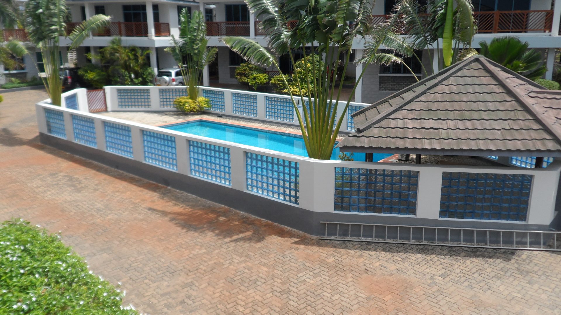 Communal Pool of the Three Bedroom Furnished Villas in Masaki, Dar es Salaam, by Tanganyika Estate Agents