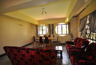 The Living Room of the 3 Bedroom Furnished House in Arusha by Tanganyika Estate Agents