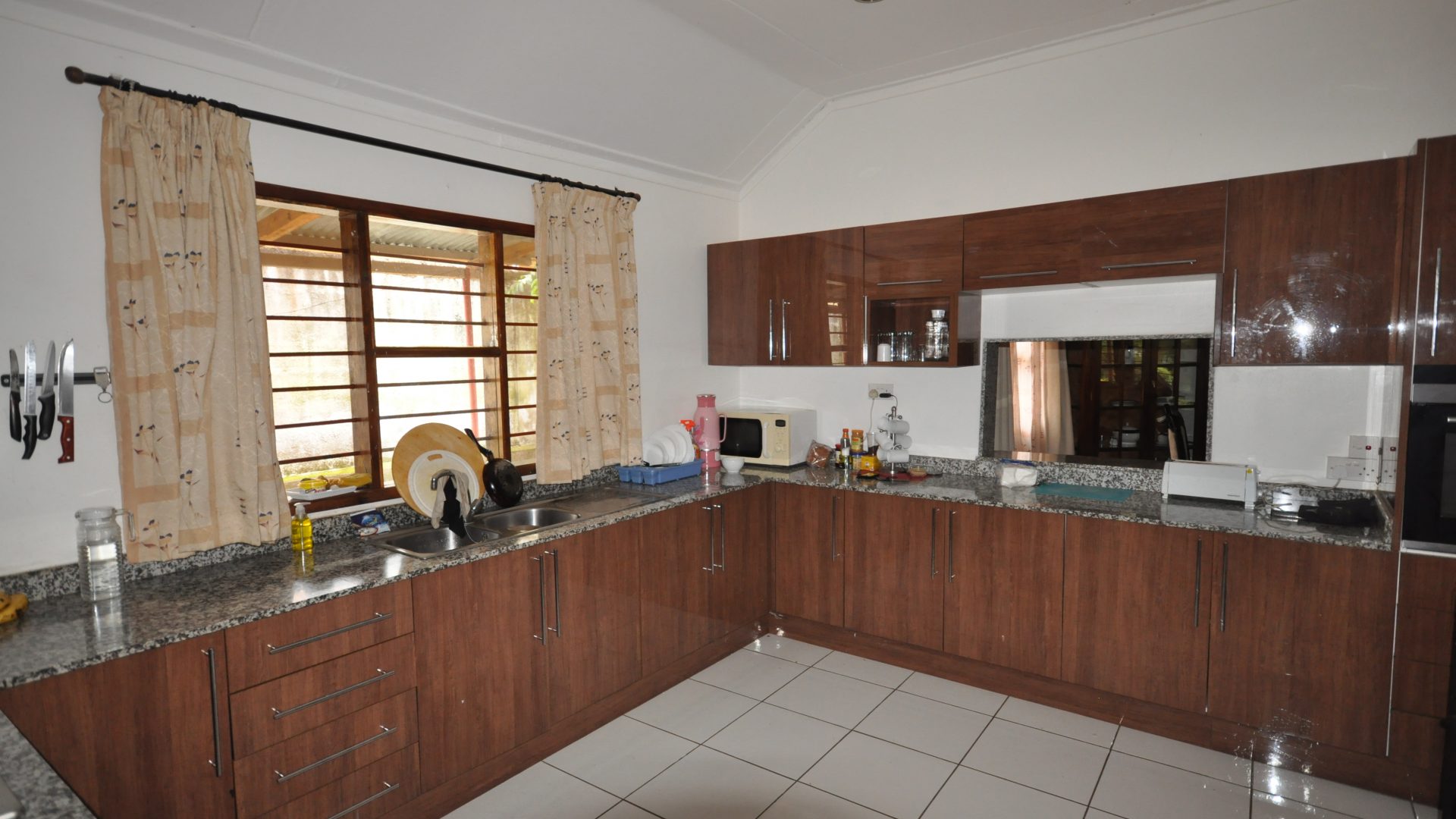 The Kitchen of the Four Bedroom Furnished House in Olorien by Tanganyika Estate Agents