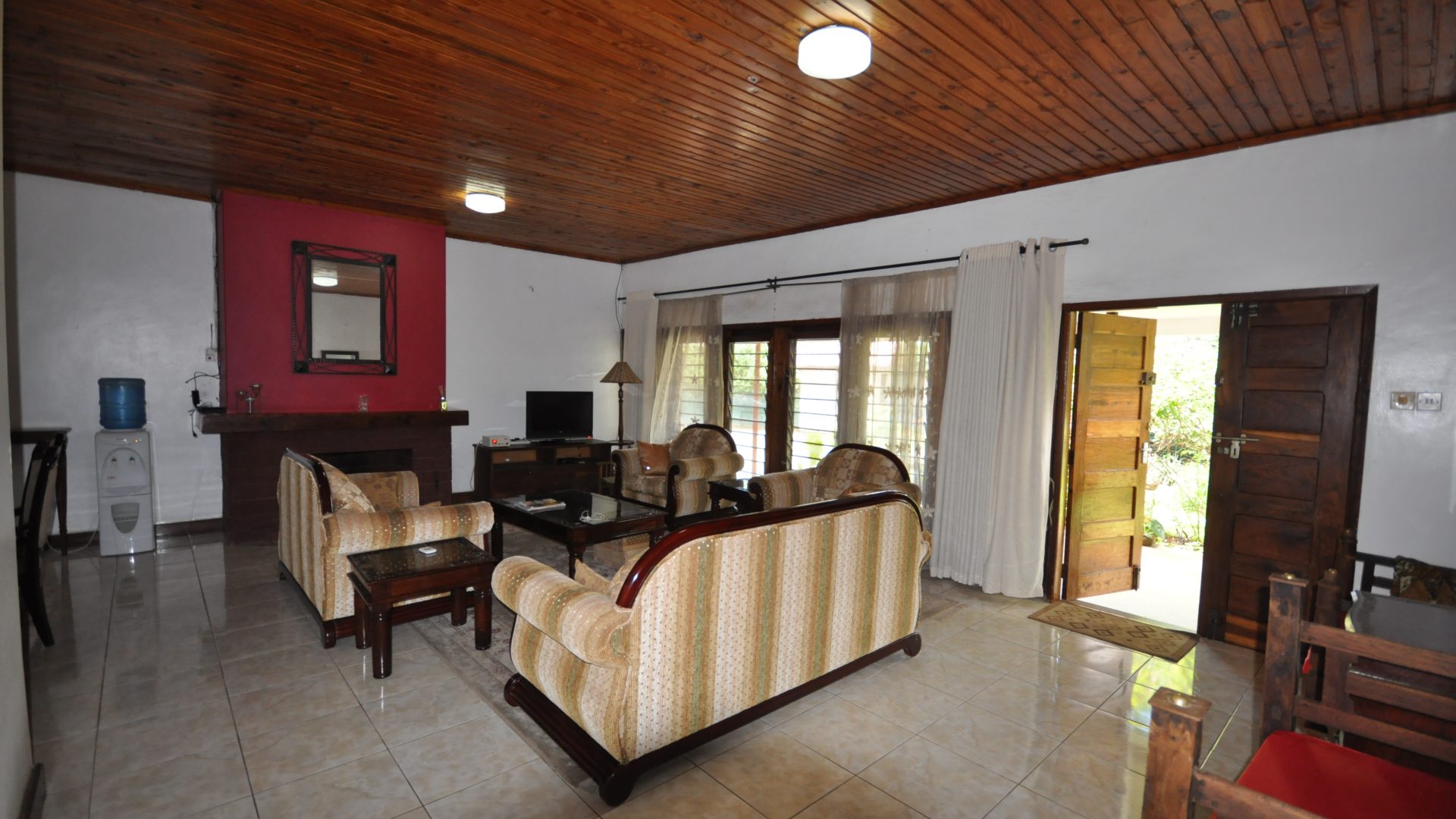 Living Room of the Four Bedroom Furnished House in Olorien by Tanganyika Estate Agents