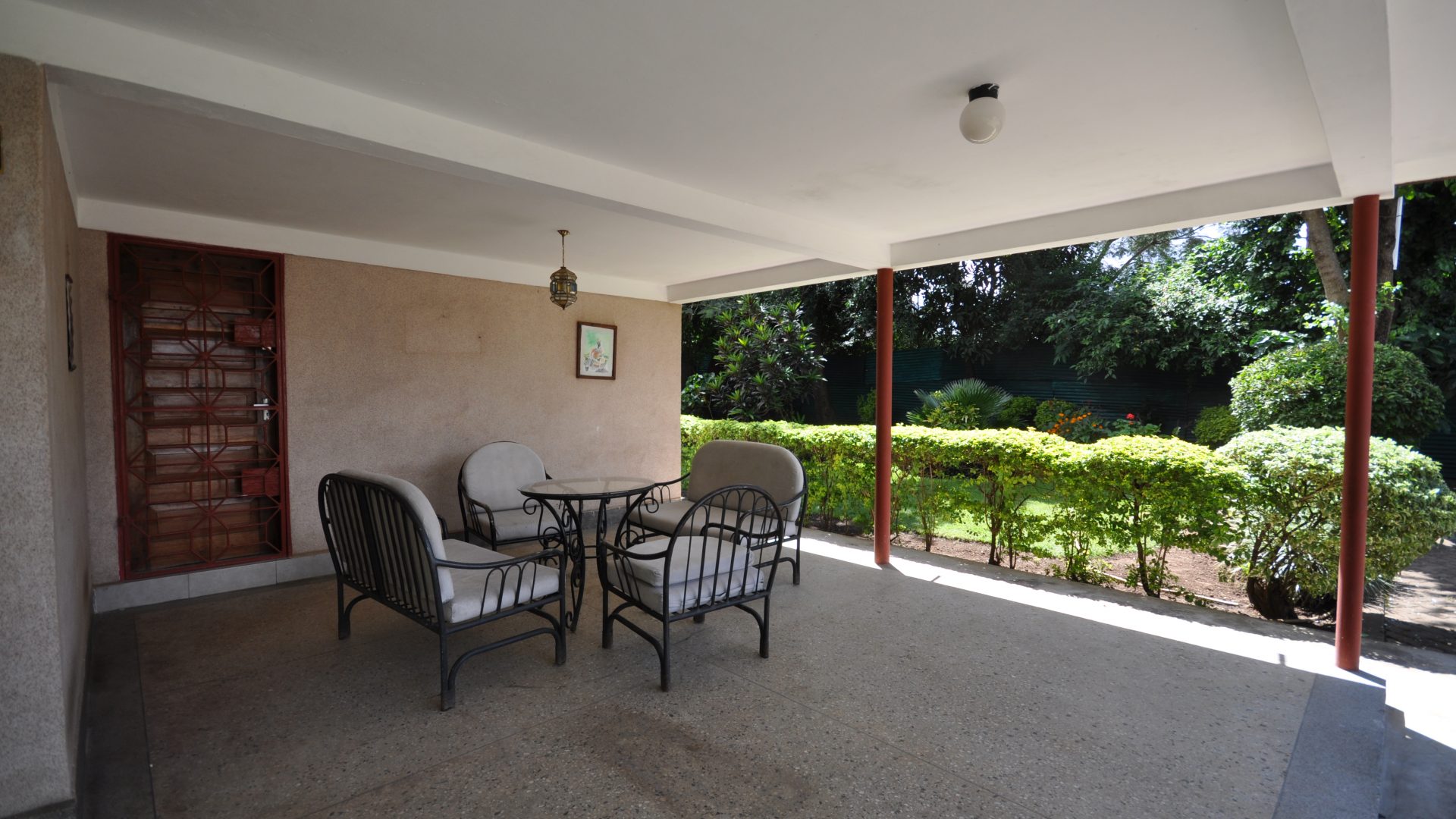 The Porch of the Four Bedroom Furnished House in Olorien by Tanganyika Estate Agents