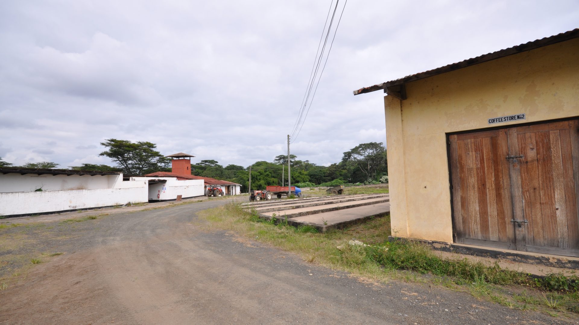 Drive way and buildings of the Warehouses & Offices for Rent in Burka Arusha by Tanganyika Estate Agents